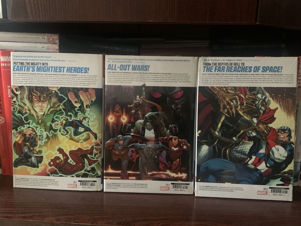 Комікси Avengers by Jason Aaron deluxe vol 1-3