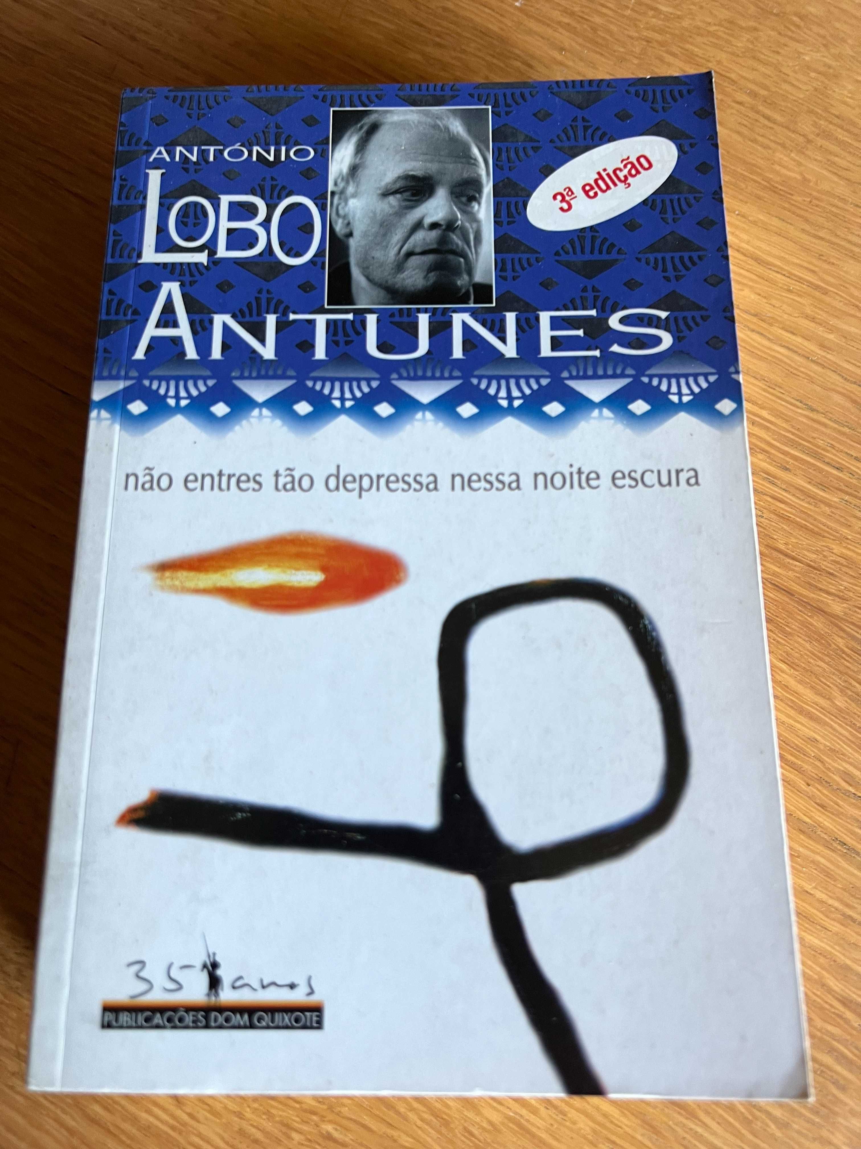 não entres tão depressa nessa noite escura     António LOBO ANTUNES