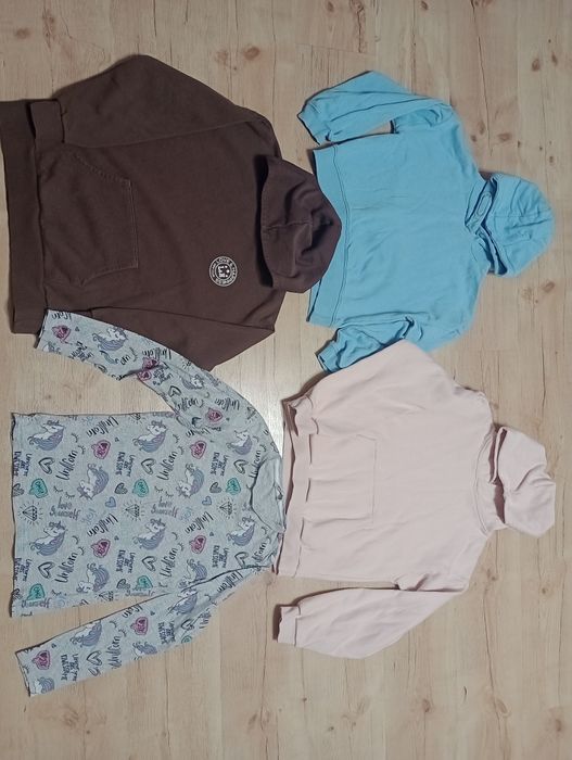 Paka zestaw ubrań 25 szt na 146 dla dziewczynki