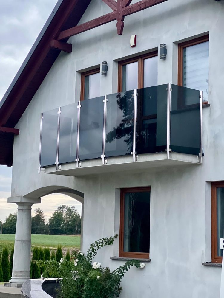 Balustrada ze stali nierdzewnej