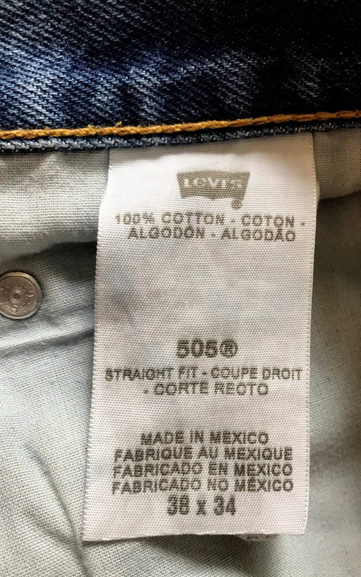 джинсы Levis 505 (Мексика)