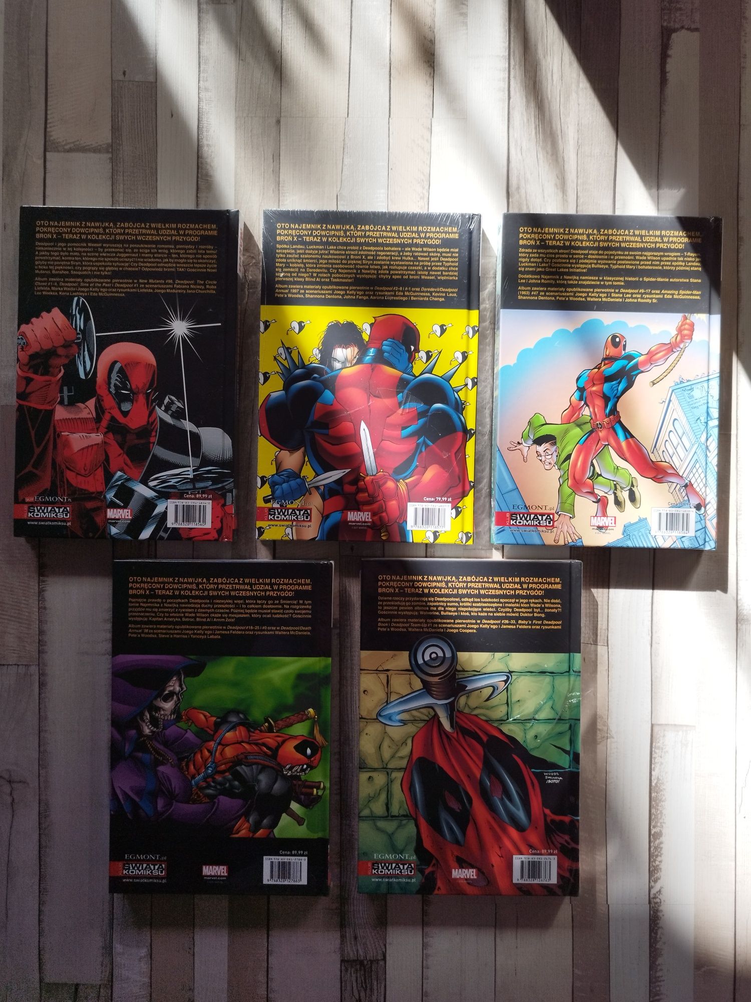 Deadpool Classic Tom 1 -5 Nowe Marvel