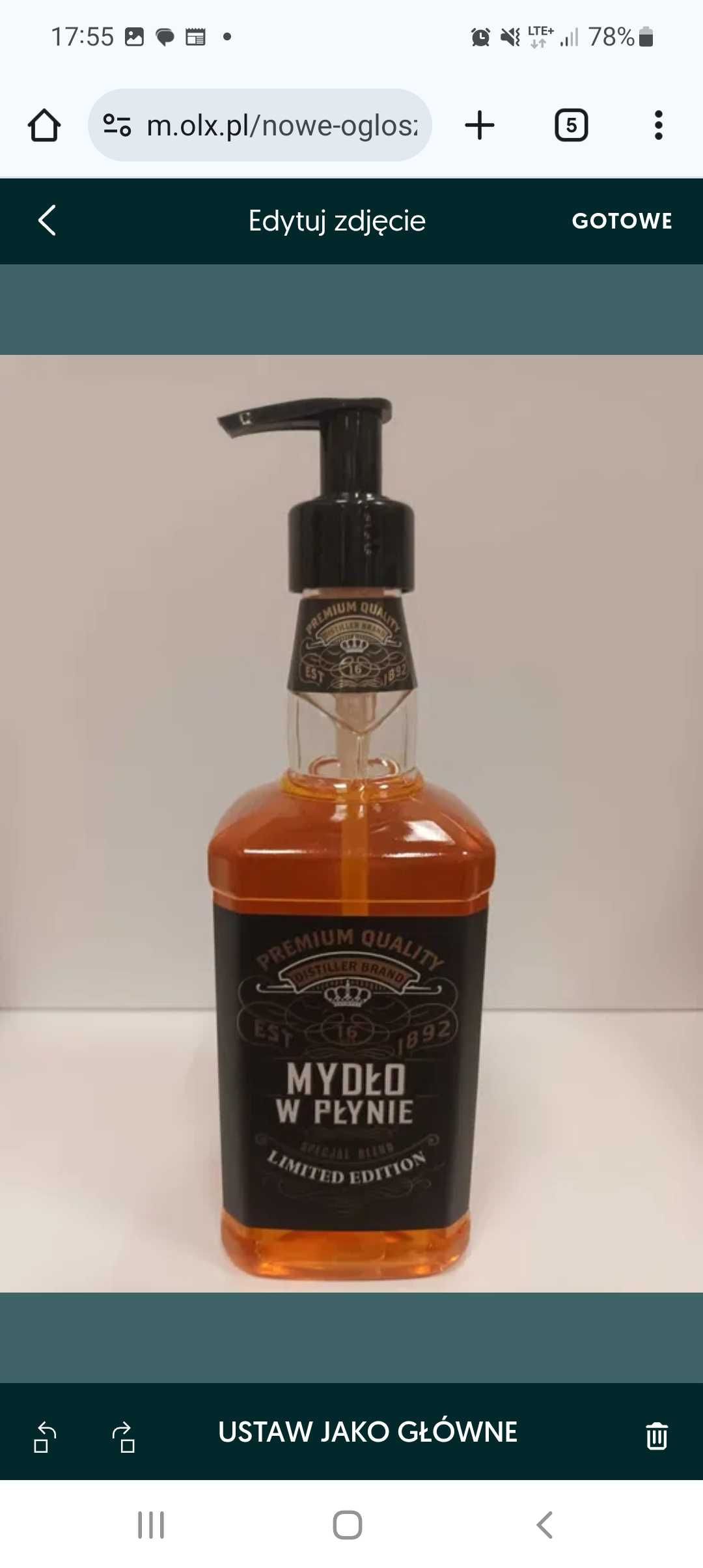 Mydło w płynie 18 ur