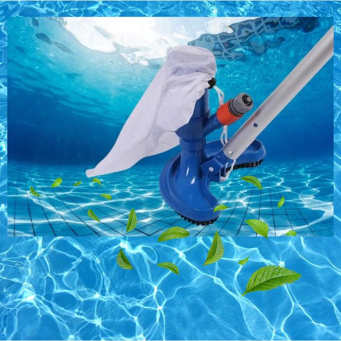 Odkurzacz do Czyszczenia Dna Basenu Oczka Wodnego Zestaw Pod Wąż