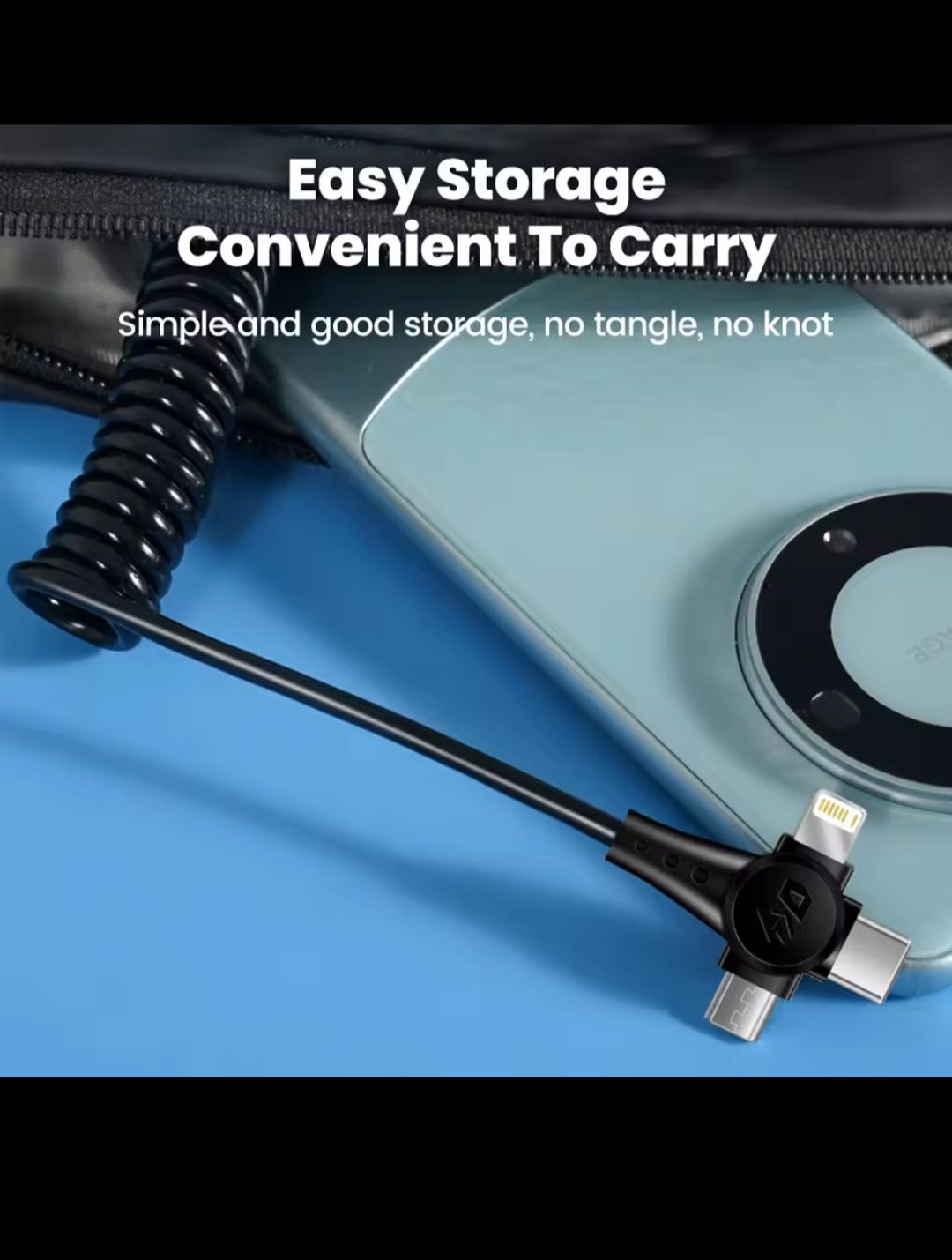 Kabel USB C 120W 3w1