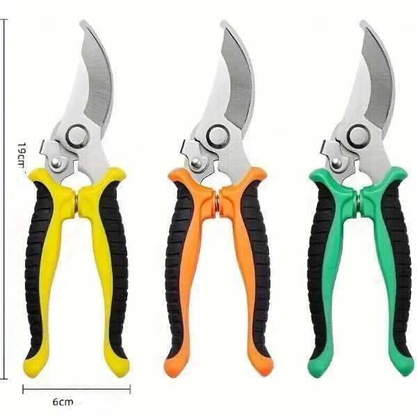 Sekatory ogrodnicze 3 kolory