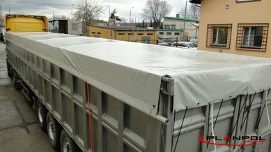 PLANDEKI na kontenery do przewozu złomu Wywrotki/Montaż/PRODUCENT