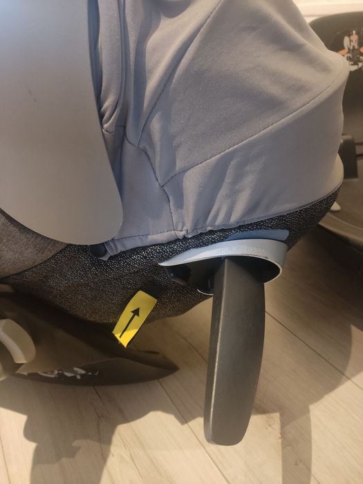 Cybex fotelik z obrotową bazą cloud z i-size