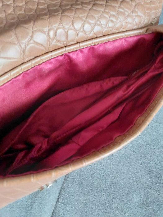 Skórzana Torebka Fabiola Babi karmelowa