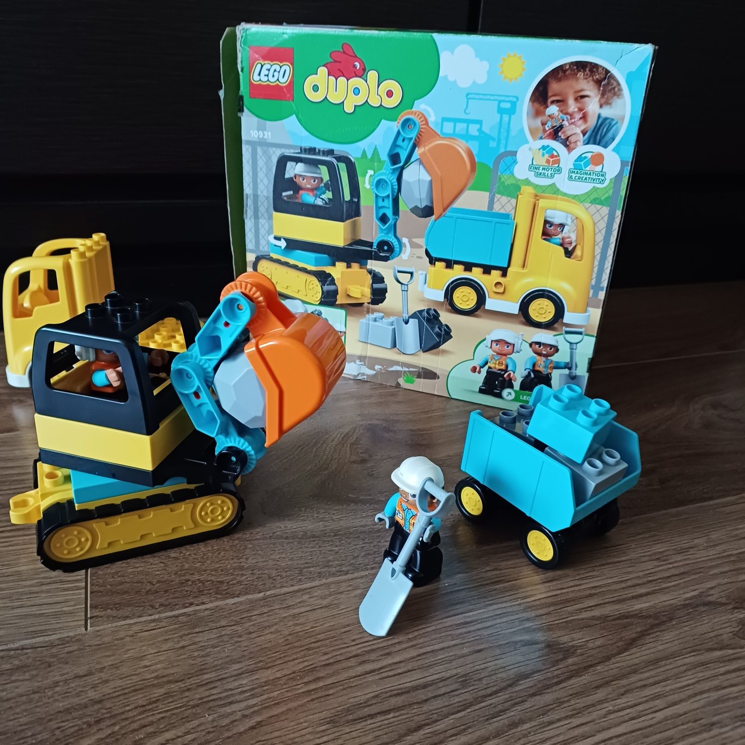 Конструктор LEGO DUPLO Вантажівка та кскаватор 10931