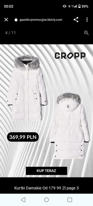 Kurtka zimowa damska S