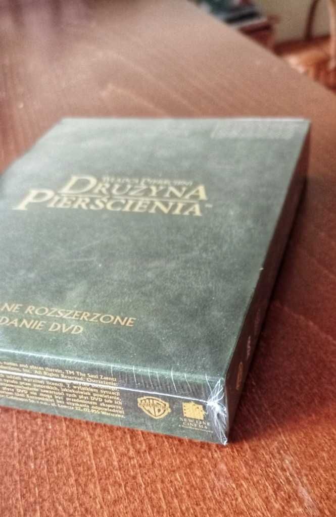 Władca Pierścieni Drużyna Pierścienia 4 x DVD