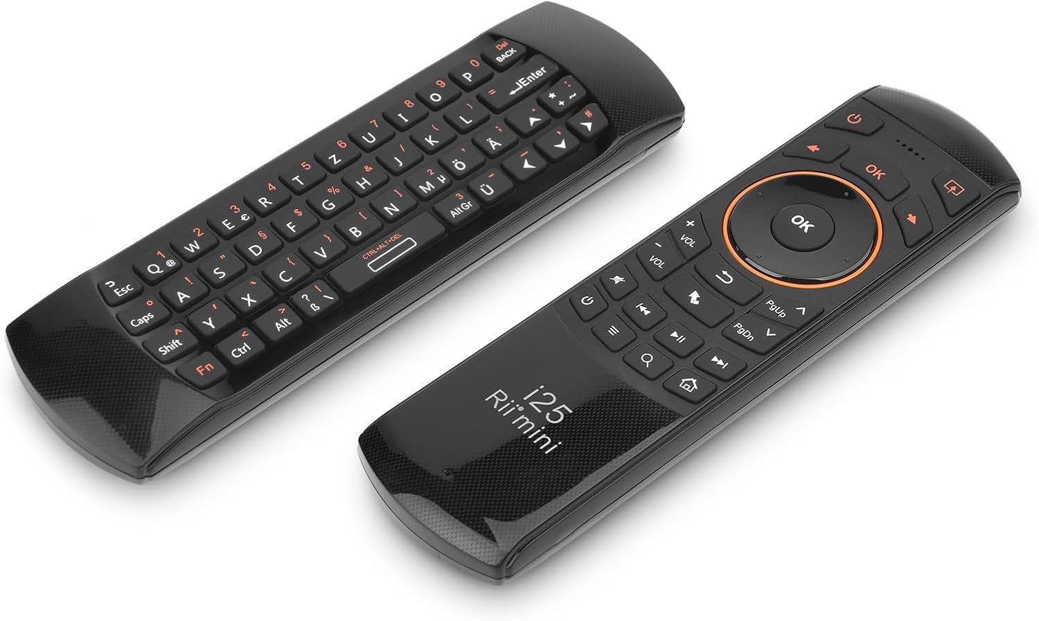 Rii Air Mouse z 6-osiowym żyroskopem, klawiatura