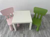 Krzesełka stolik ikea