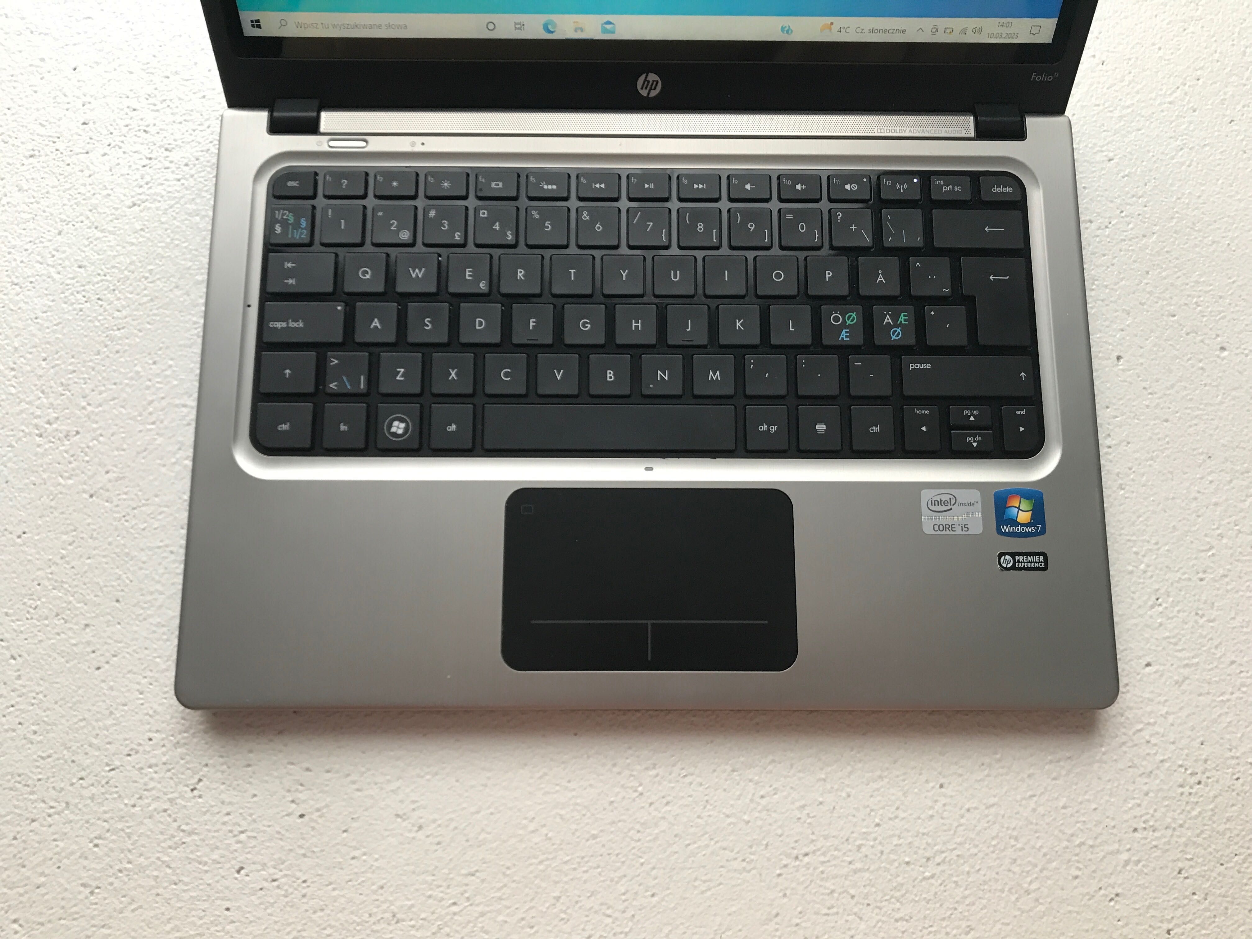 Laptop HP Folio 13  i5 / 8gb ram / 128gb ssd