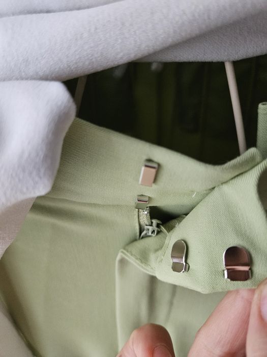 Spodnie damskie szerokie nogawki z Wysokim Stanem Zara Wide Leg S/M Z