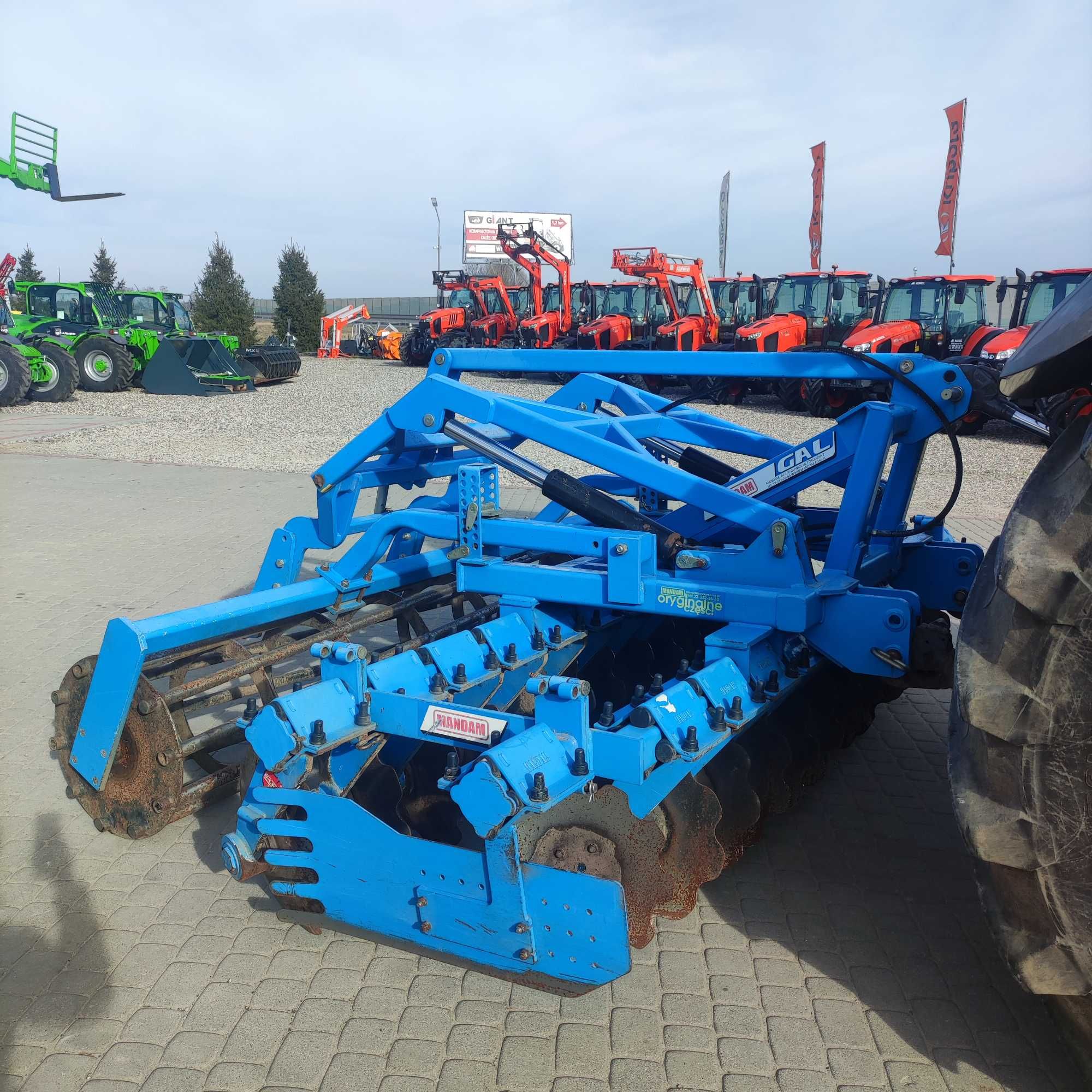 Brona talerzowa Mandam GAL-S 3,0 hydropak