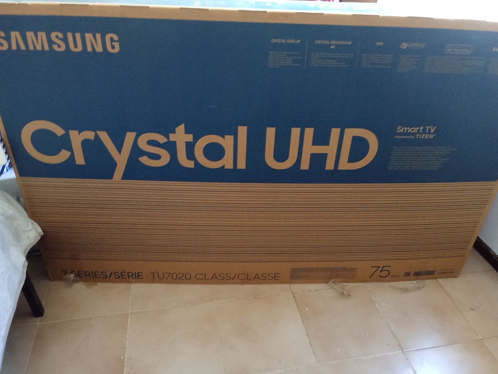 Televisão Samsung 75 Smart powered