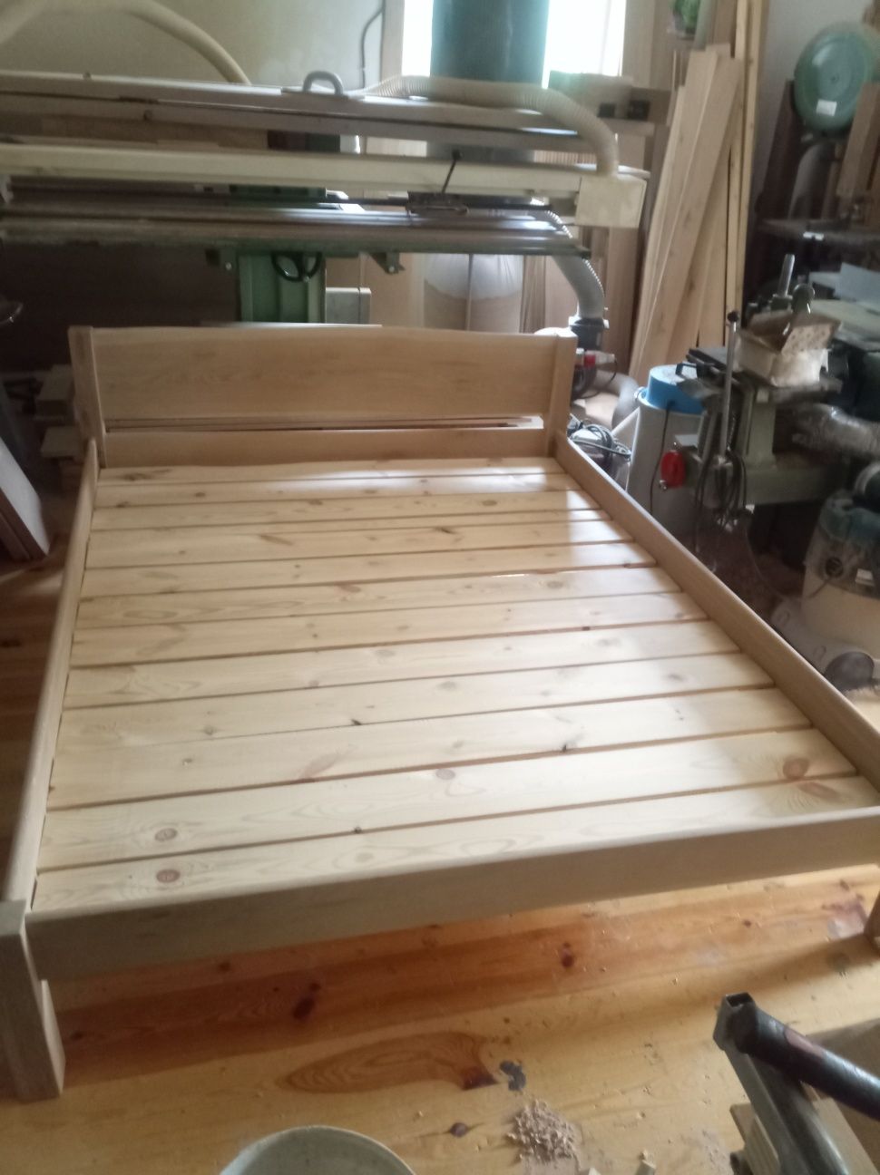 Łóżko dębowe lite drewno 160-200 ,białe lub naturalne