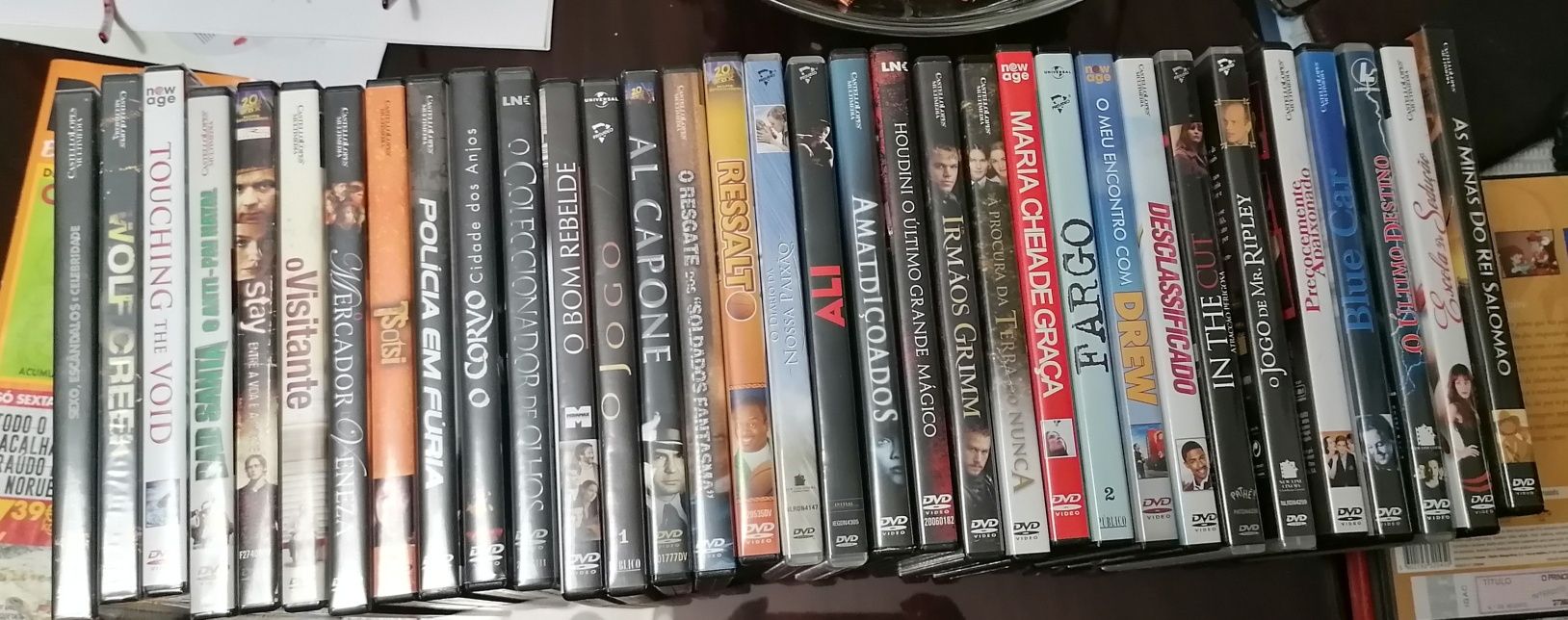 Filmes em dvds alguns selados