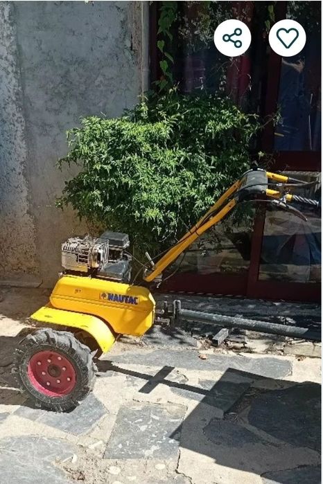 Moto enchada com abre regos