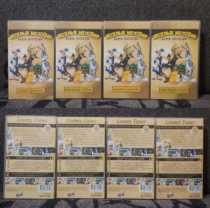 Продам видеокассеты лучшие мультфильмы, сборники відеокасети VHS