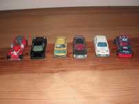 Majorette Excalibur, Lamborghini e Renault 18 Taxi Amarelo