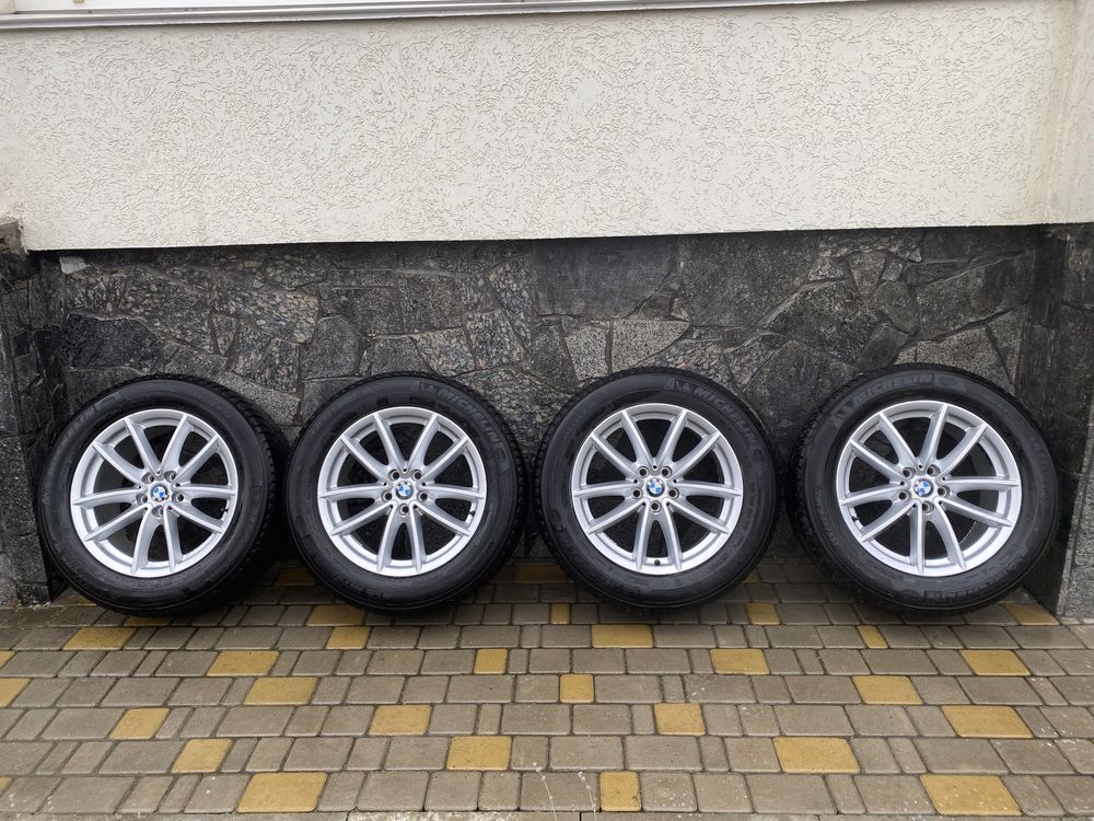 Комплект оригинальных R18 BMW ДИСКОВ С ЗИМНЕЙ РЕЗИНОЙ Michelin