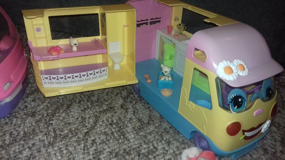 Super samochód kempingowy Barbie camper + akcesoria B.Duzy