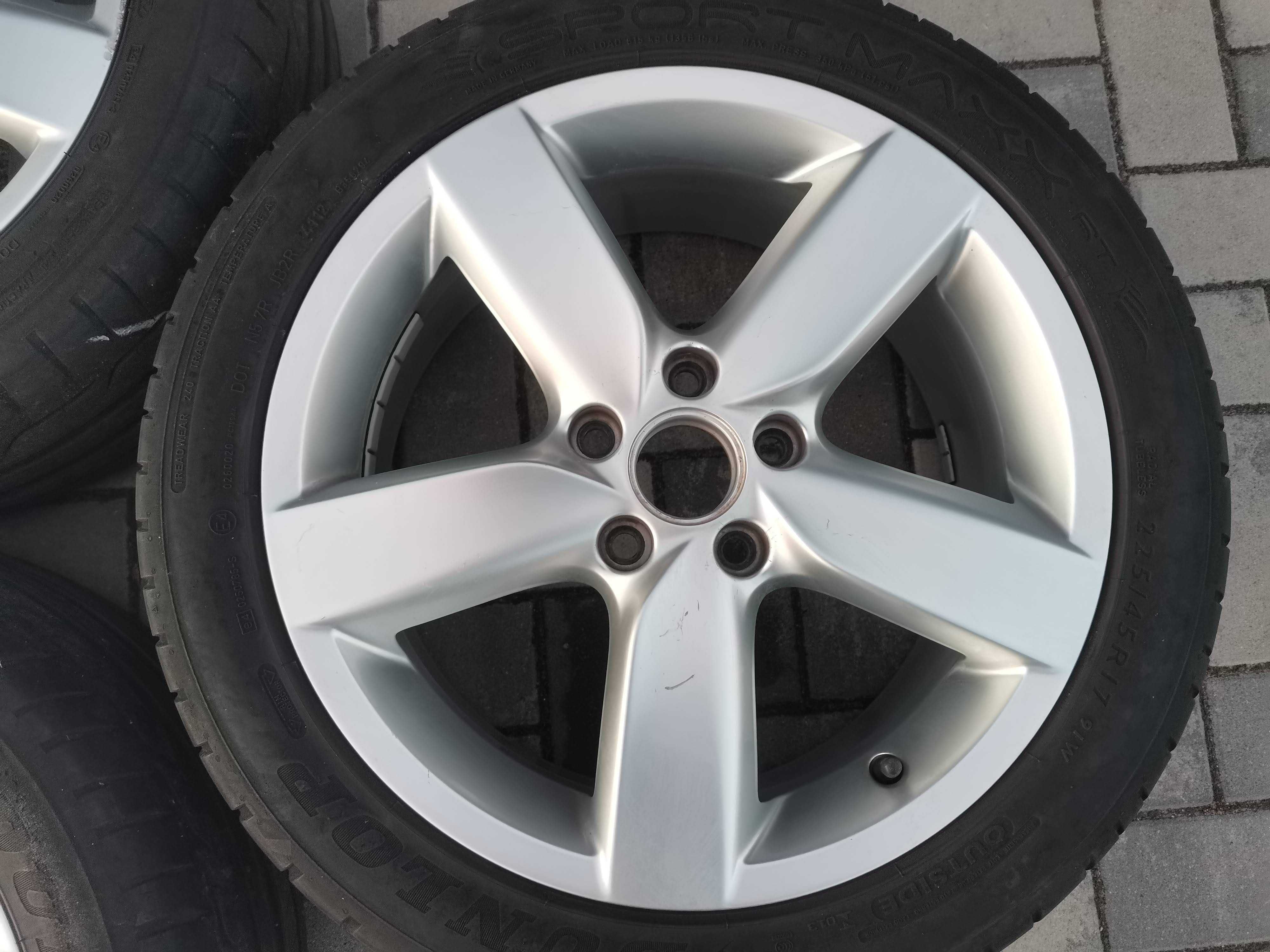 Felgi VW Golf PLUS Seat Leon Skoda Octavia 7Jx17H2 5x112 ET54