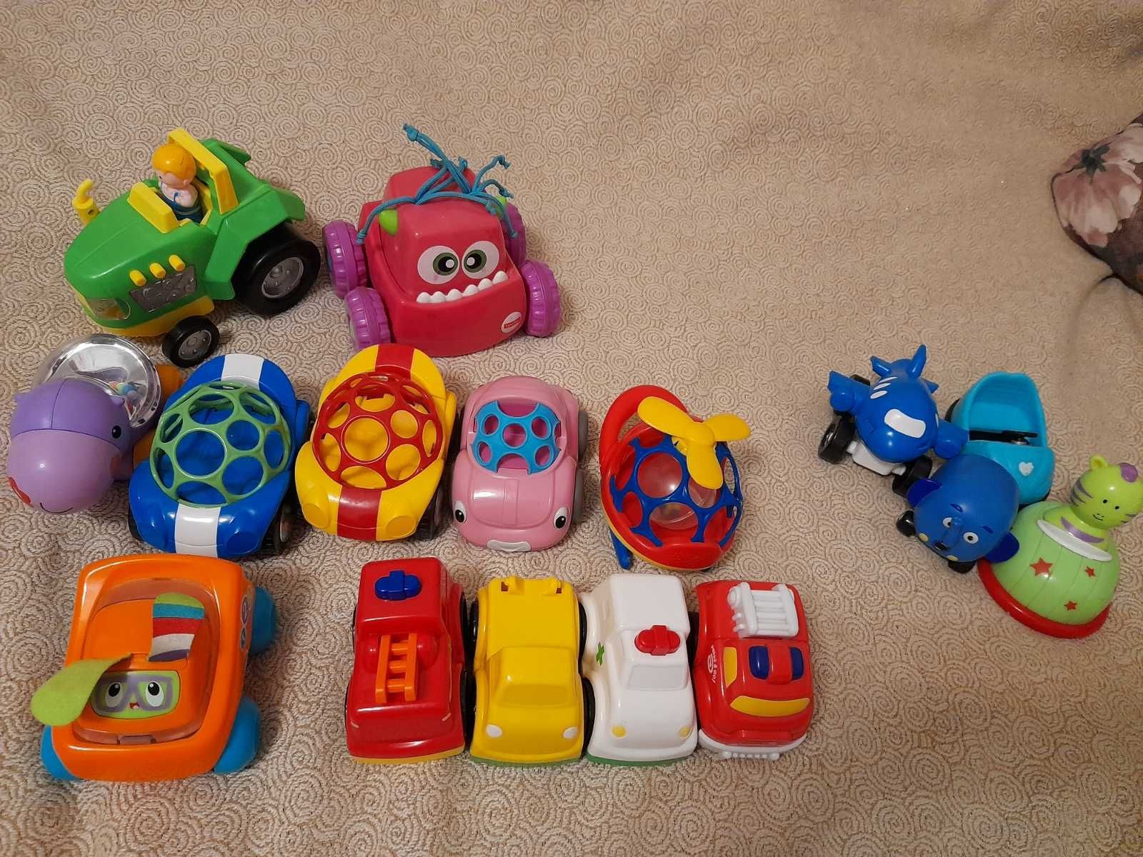 Машинка погремушка Fisher price Obal Nuby