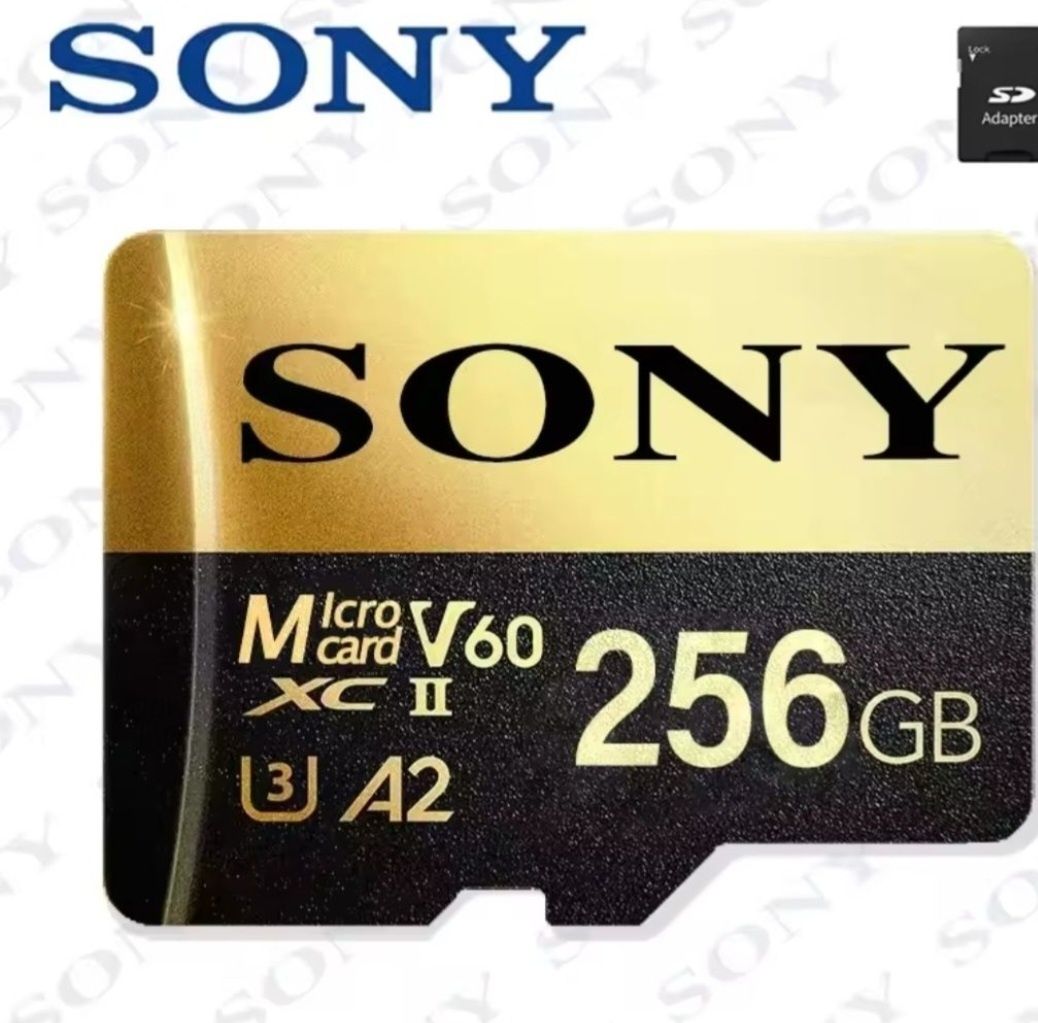 Micro SD  256Gb,512Gb,1Tb.NEW с адаптером