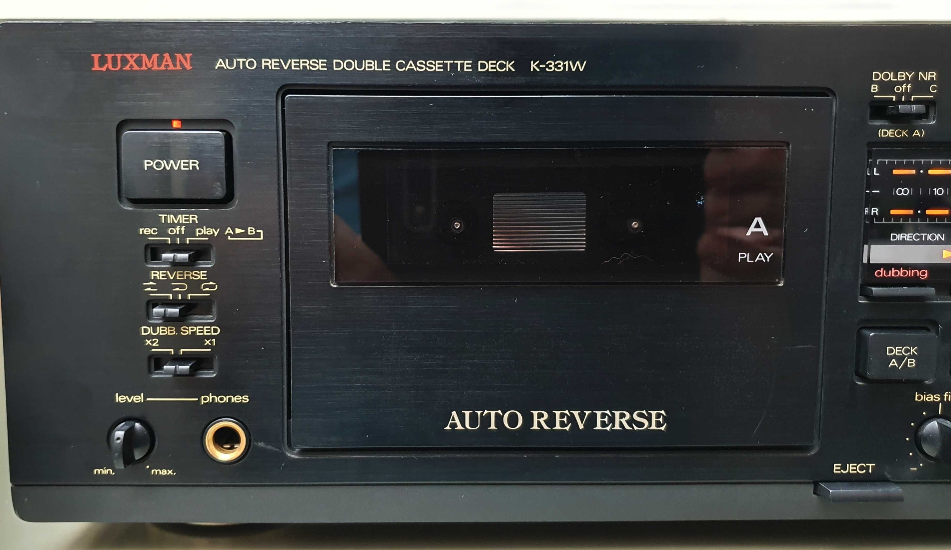 Luxman K-331W Deck magnetofon kasetowy