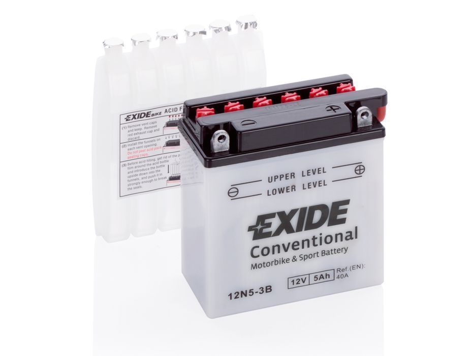 Akumulator 5 Ah EXIDE conventional 12N5-3B