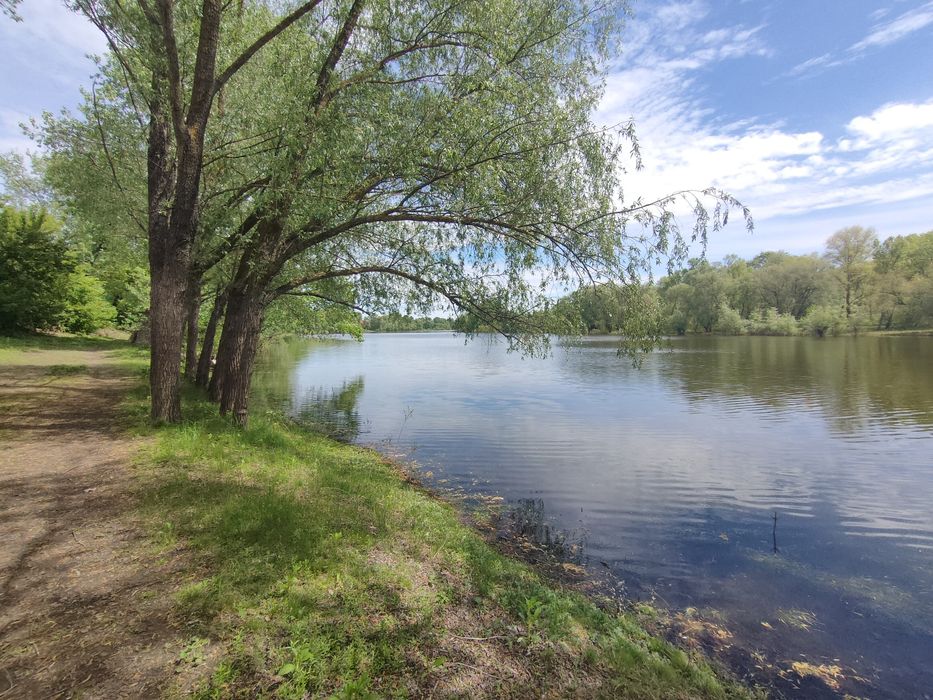 Гарний дім поряд з річкою в с.Брусилів