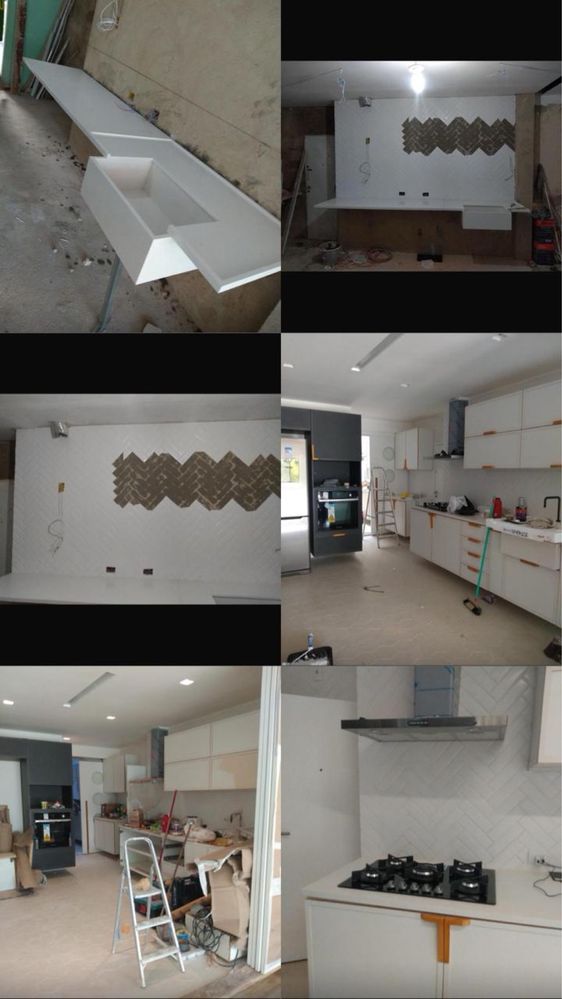 Obras, remodelações e reformas