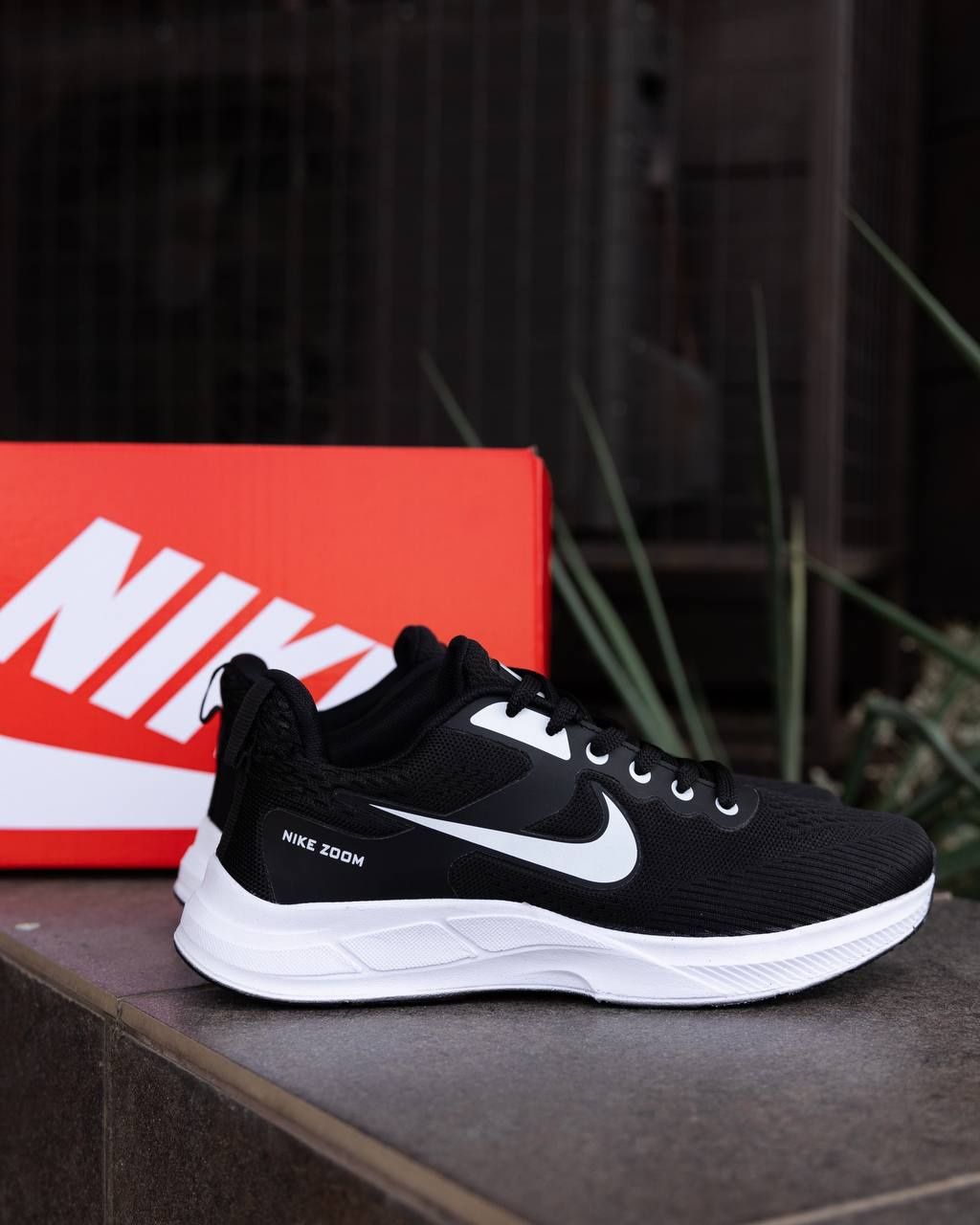 Nike Zoom Black White  , Nike Zoom Black , Nike Zoom , кросівки Найк