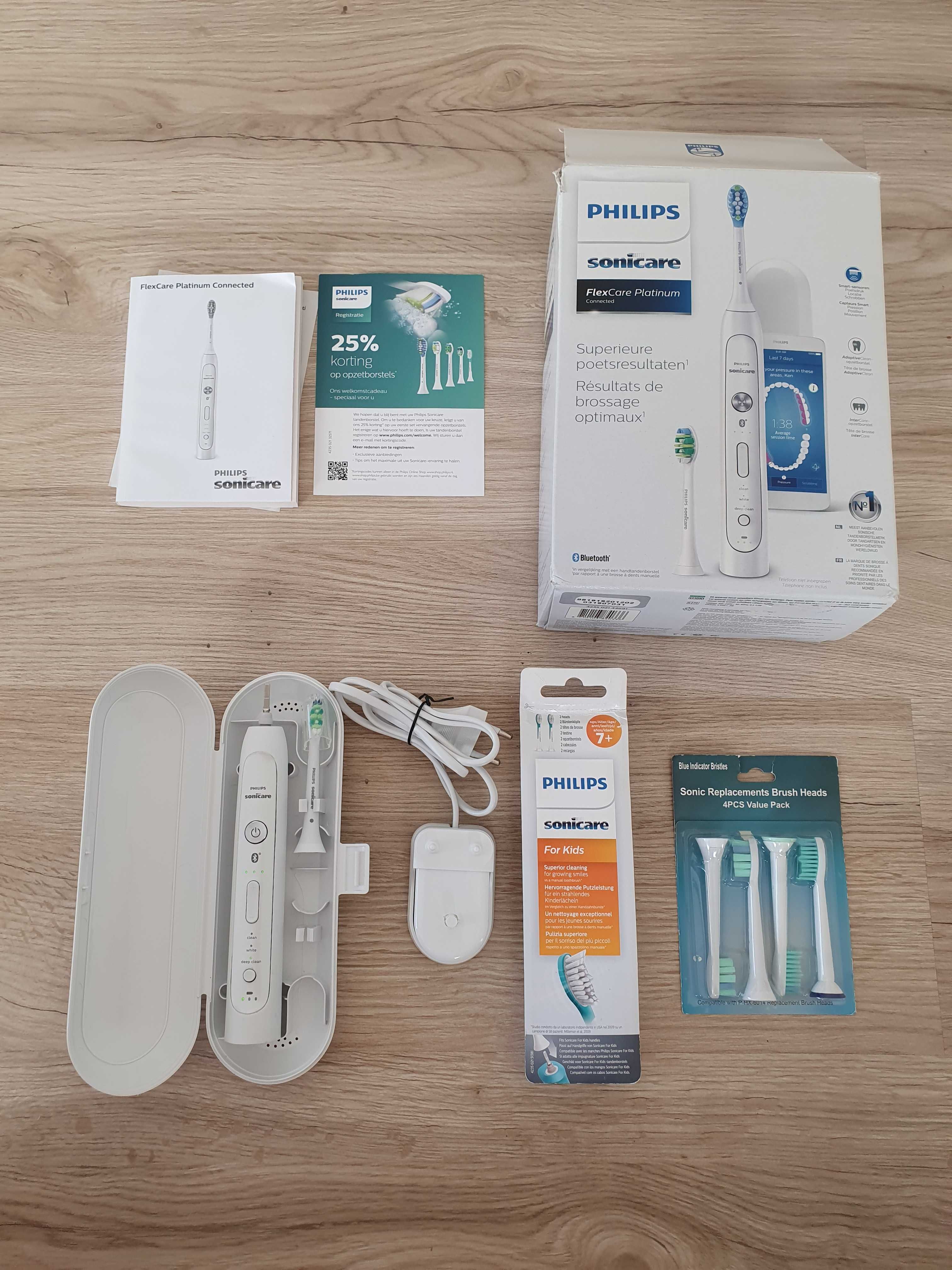 Szczoteczka soniczna Philips Sonicare Platinum Connected HX9192/01