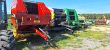 Prasa new holland br 750 belownica claas variant john deere krone