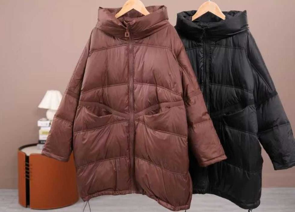 Куртка зимня оверсайз, жіноча куртка батал