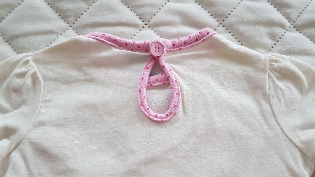 Dres dresik bluzeczka spodenki myszka Minnie Disney r. 68 stan bdb