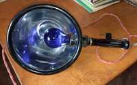 Синя лампа з рефлектором