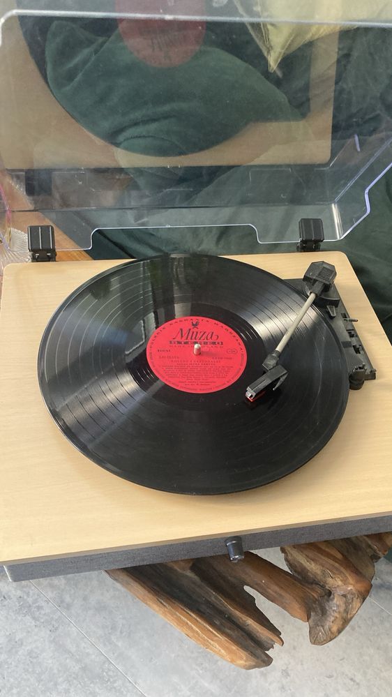 Gramofon klasyczny Hykker port usb gratis plyty Abba Florence kolędy
