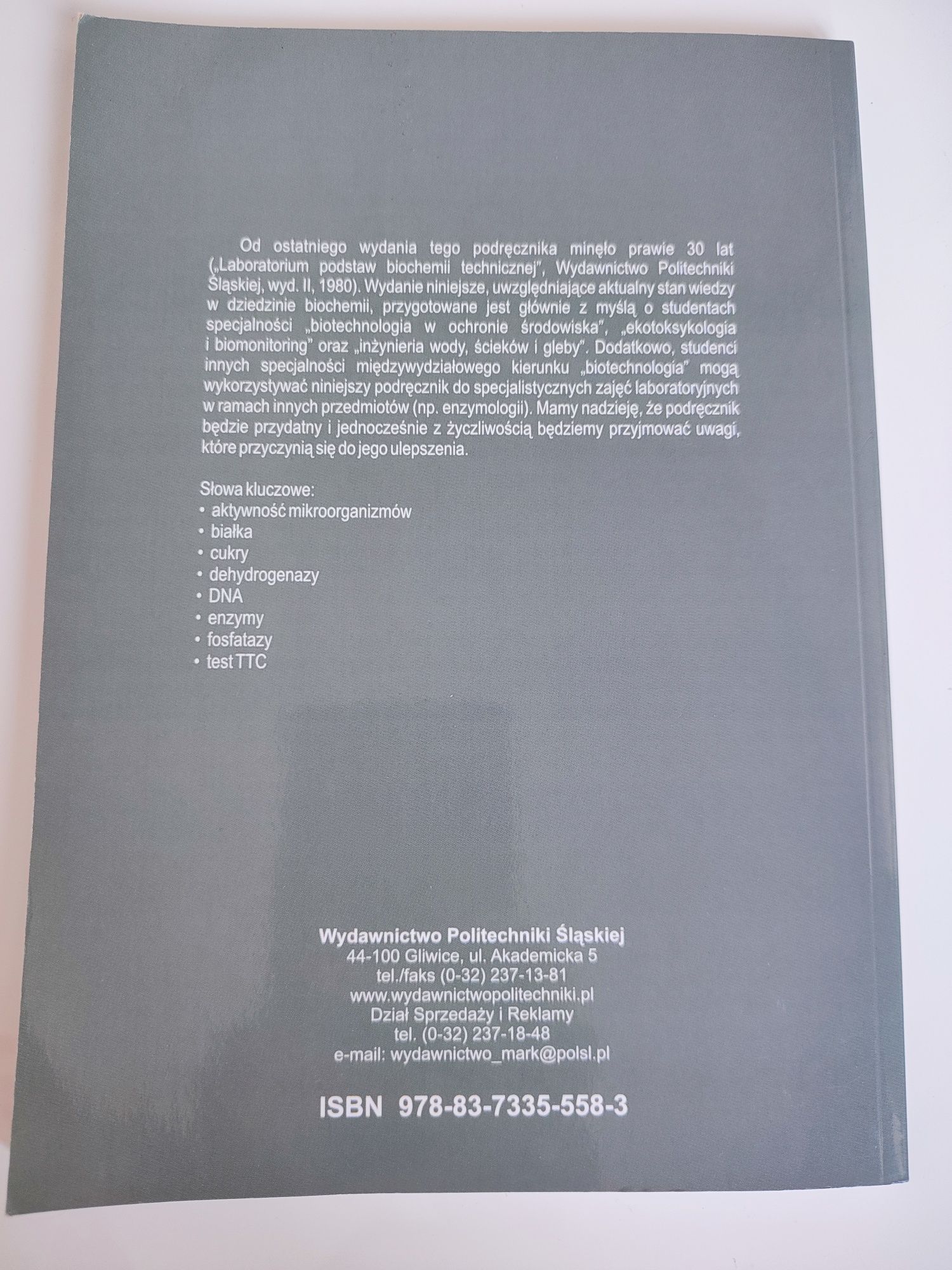 Skrypt biochemia doświadczenia