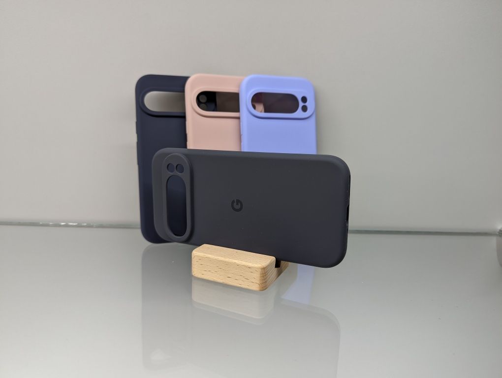 Google Pixel 9 Pro Противоударный чехол з логотипом софт тач Чохол