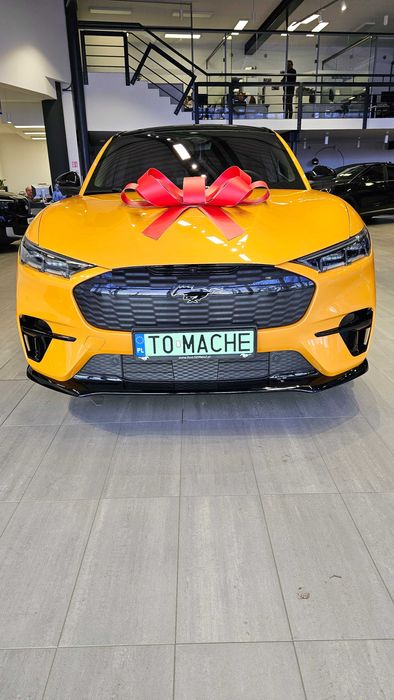 Auto do ślubu, na wyjątkową okazję... Pomarańczowy...Niebieski Mustang