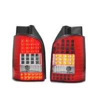 FAROLINS TRASEIROS LED PARA VOLKSWAGEN VW T5 03-09 VERMELHO BRANCO