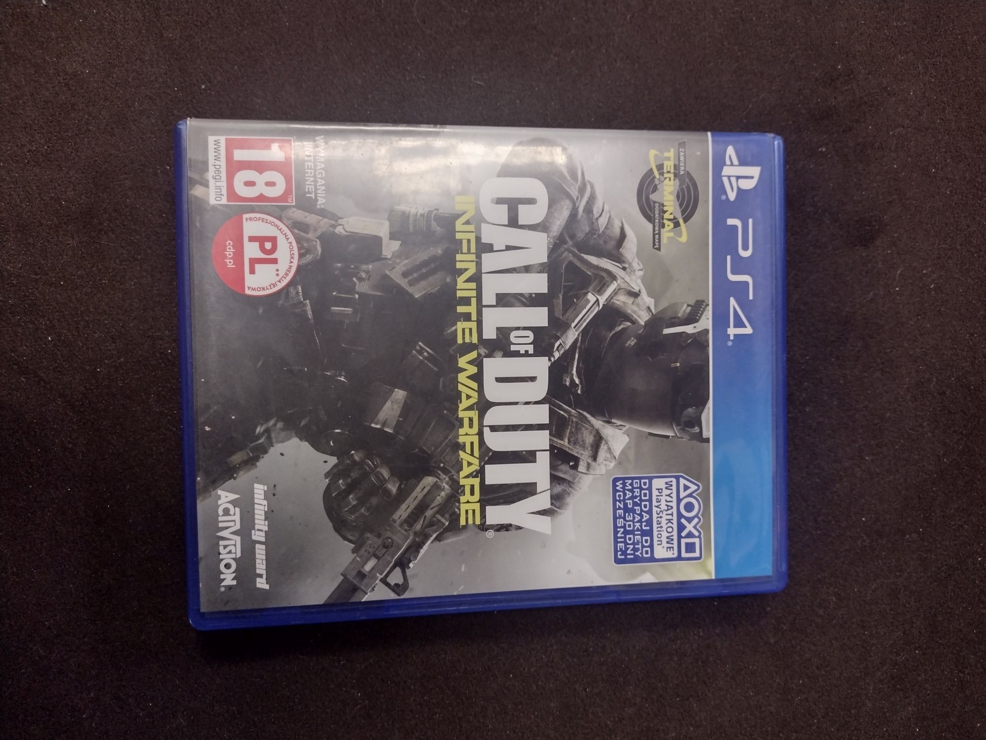Gra call of duty Infinite warfere PS4