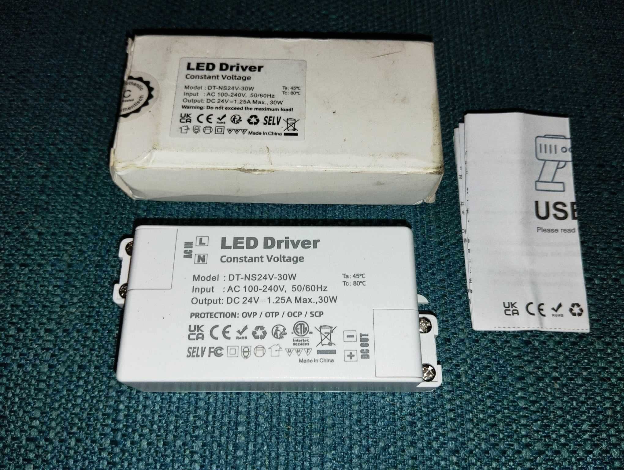 Sterownik LED - LED Driver DT-NS24V-30W