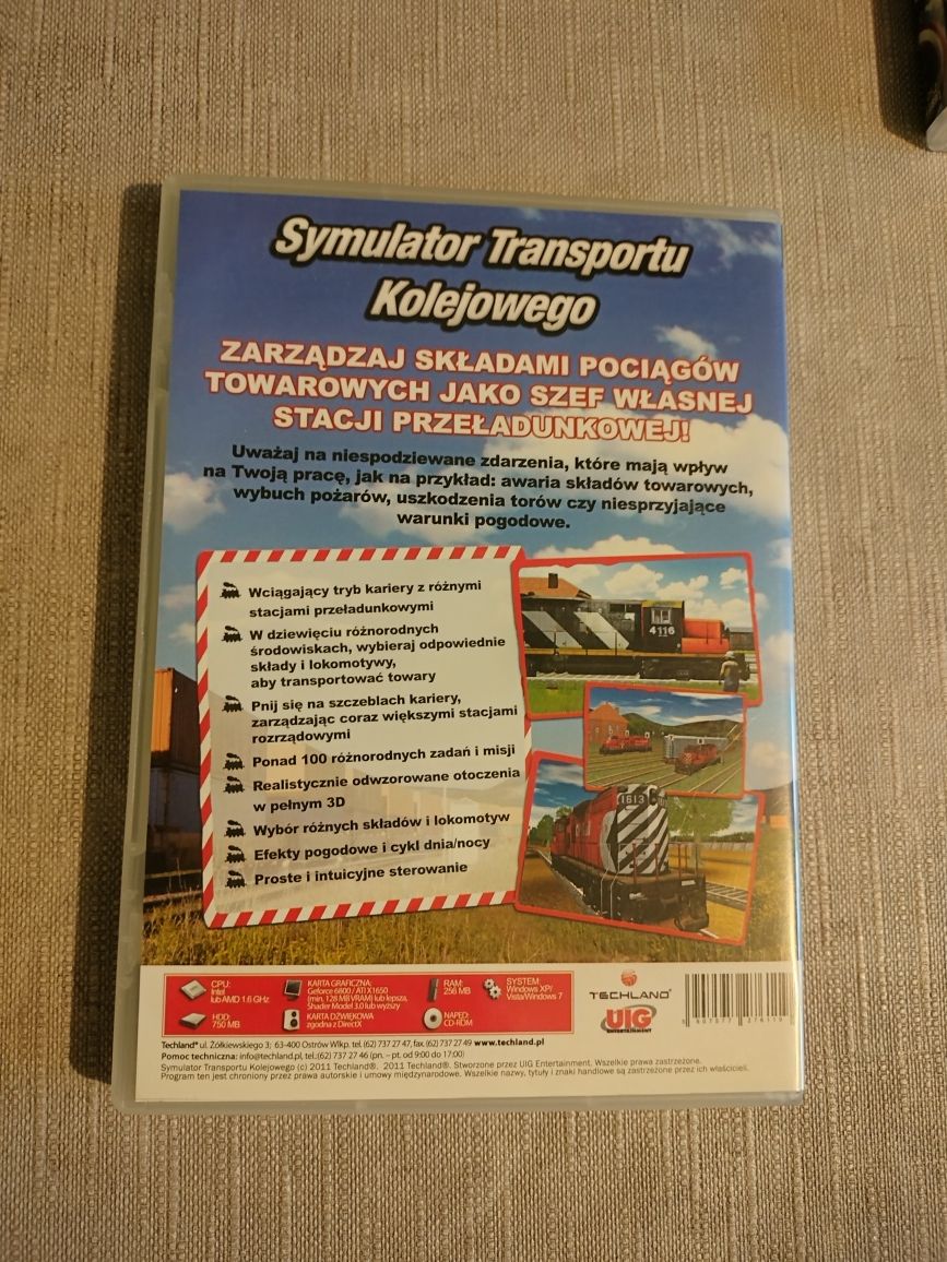 Symulator transportu kolejowego gra na komputer